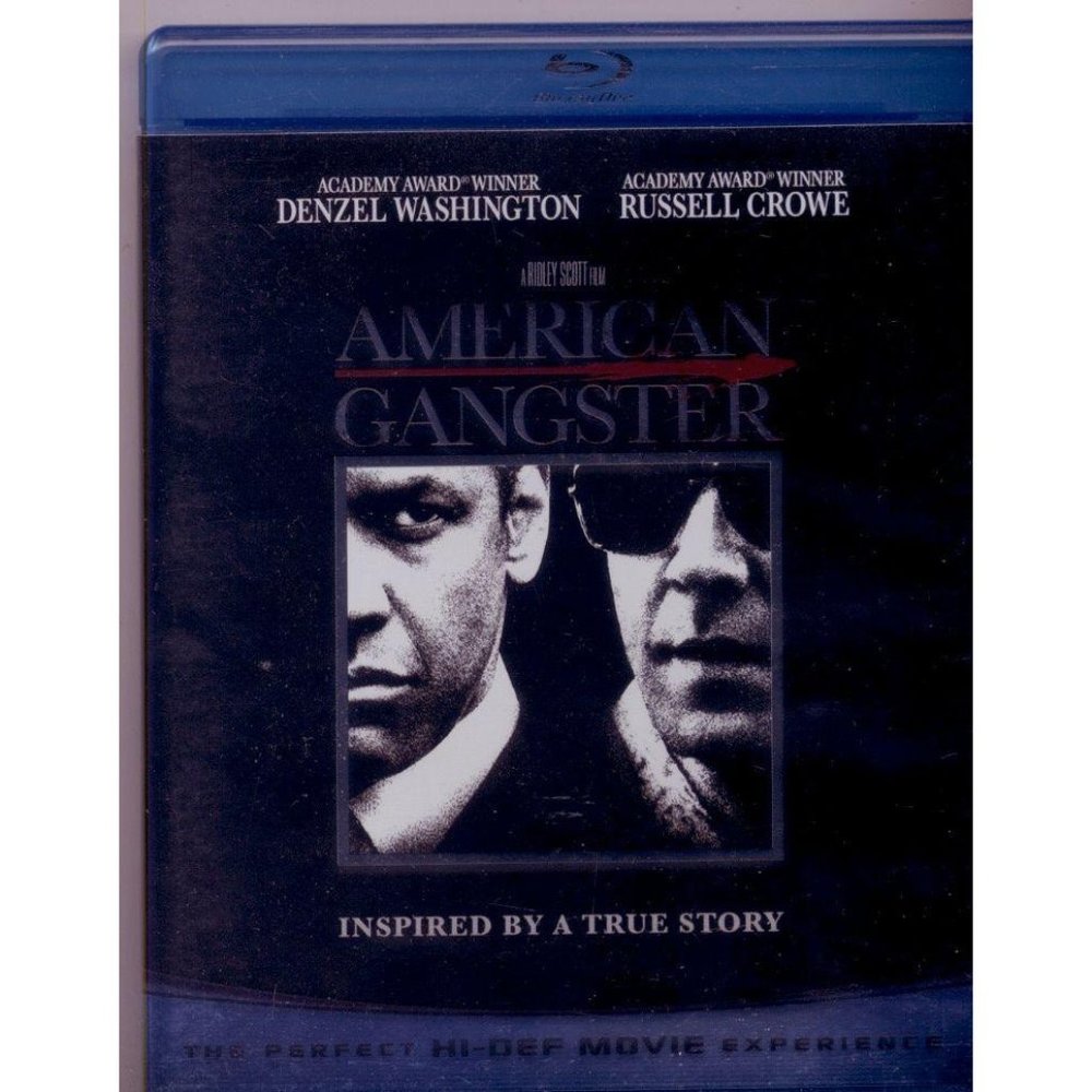 AMERICAN GANGSTER on BLU-RAY, Denzel and Russell!